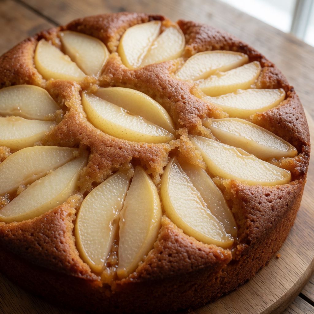 Pear and Honey Cake