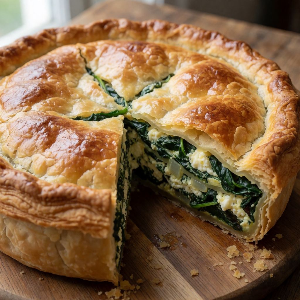 Spinach and Chard Pie