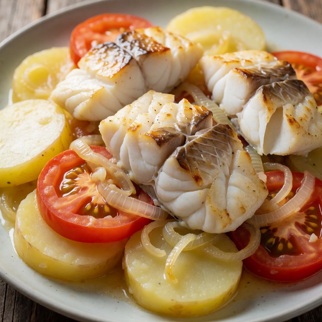 Baked Salt Cod