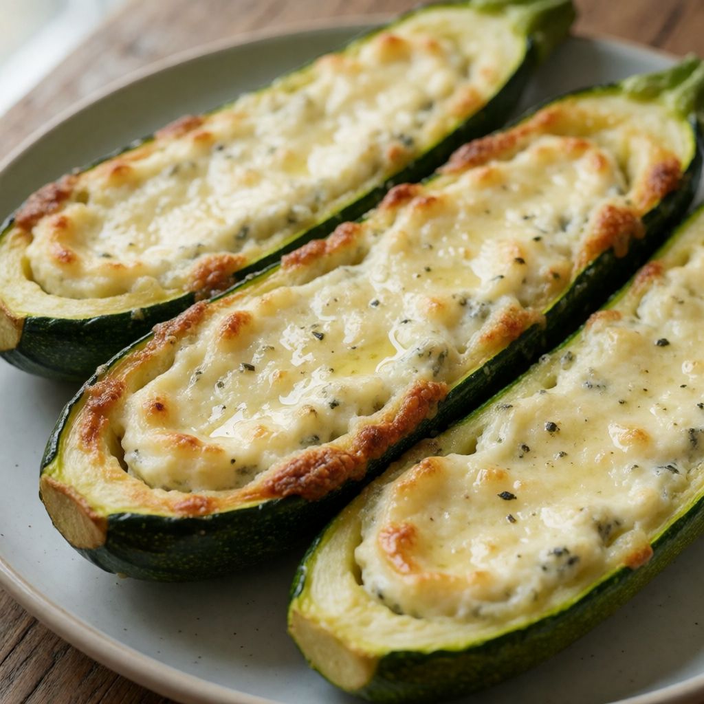 Stuffed Courgettes