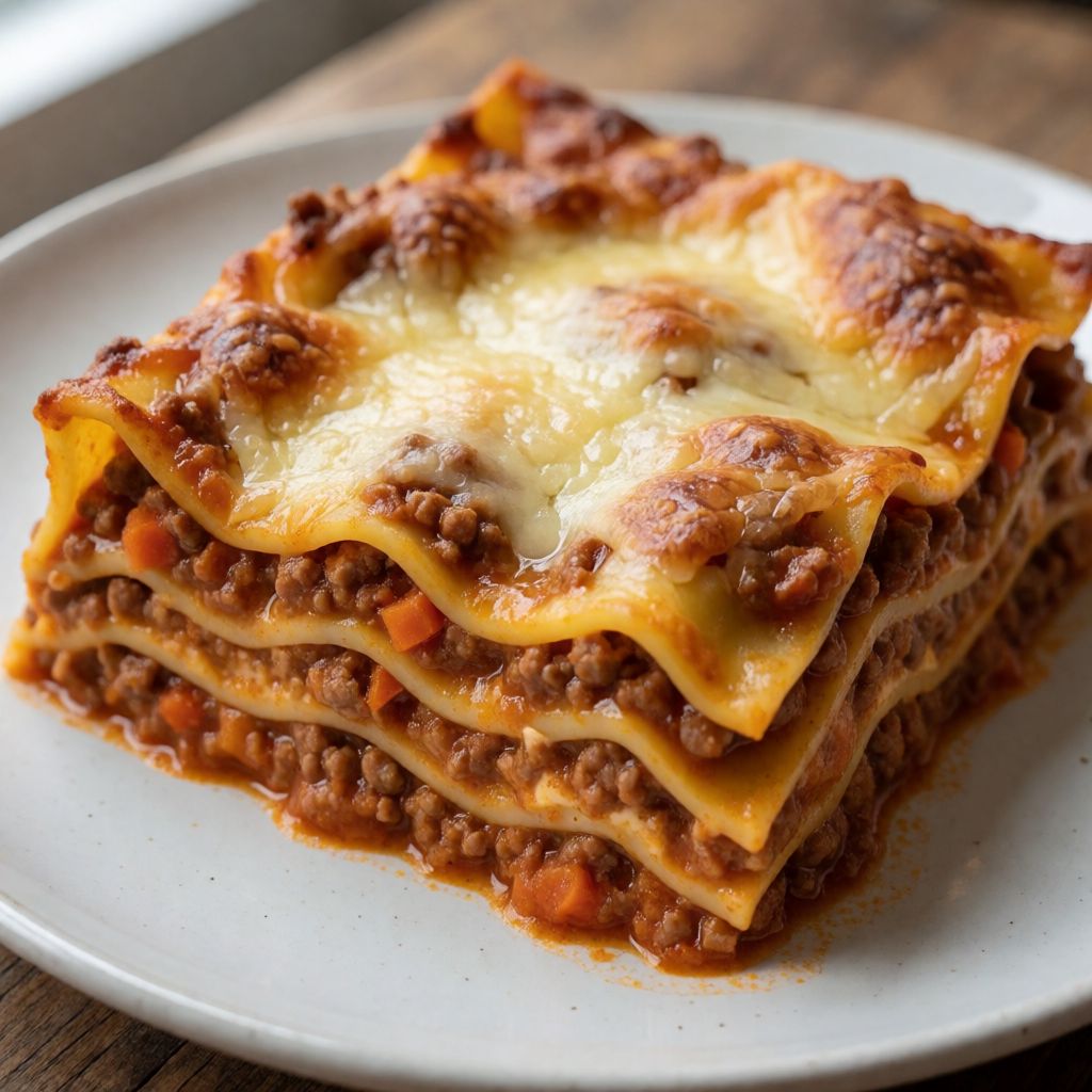 Beef Lasagne Bolognese
