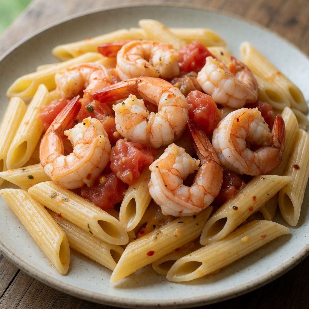Penne s škampi