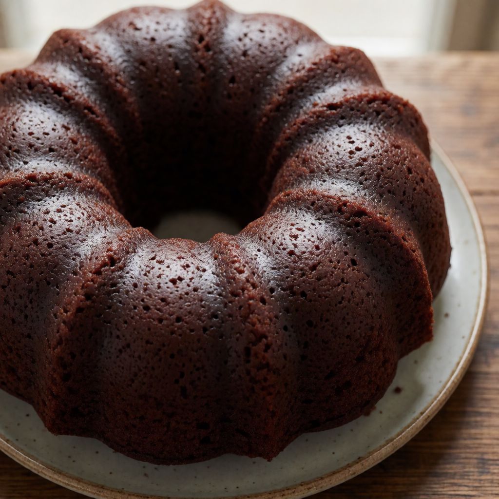Czekoladowa babka na białkach
