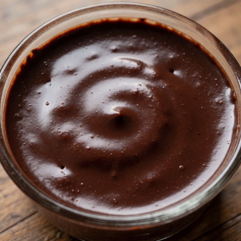 Crema pastelera de chocolate