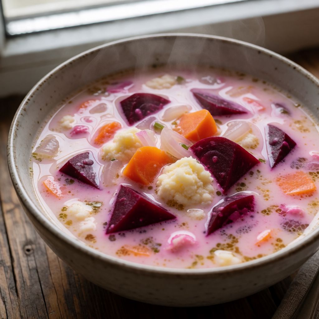 Beetroot Cream Soup