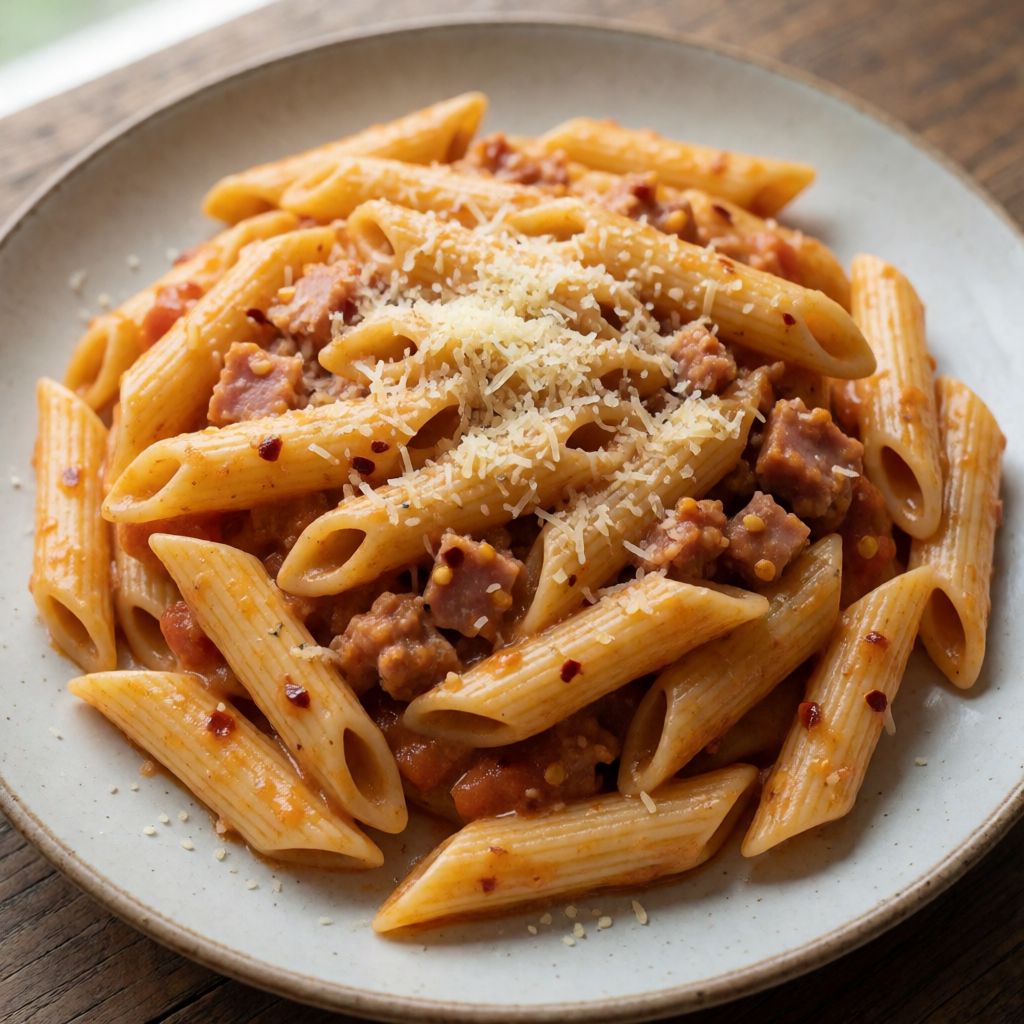 Carlo'nun Arrabbiata Soslu Penne'si