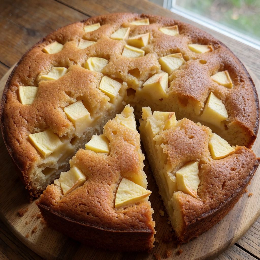 Glutensiz Elmalı Kek
