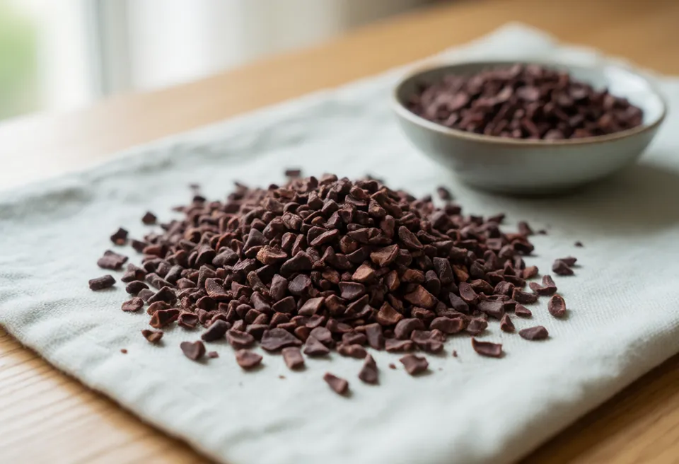 Kakaonibs: foto af ingrediensen