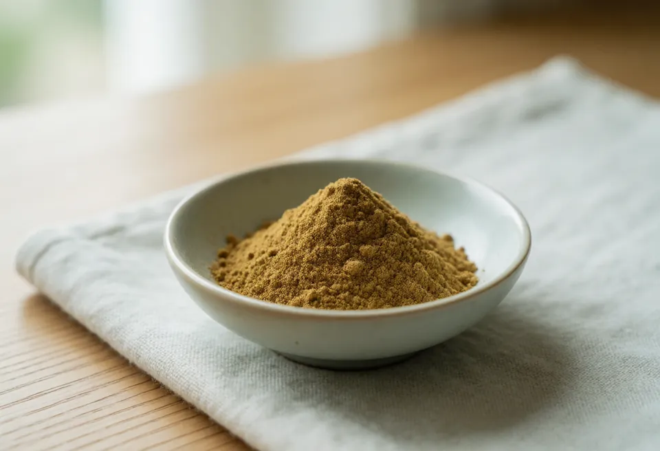 Stødt koriander: foto af ingrediensen