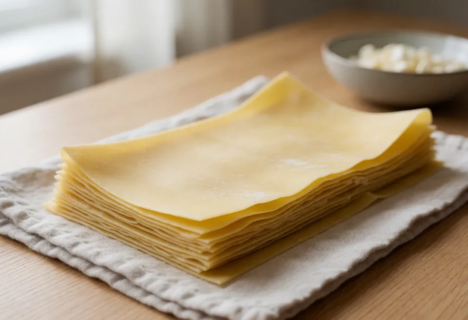Lasagneplader: foto af ingrediensen