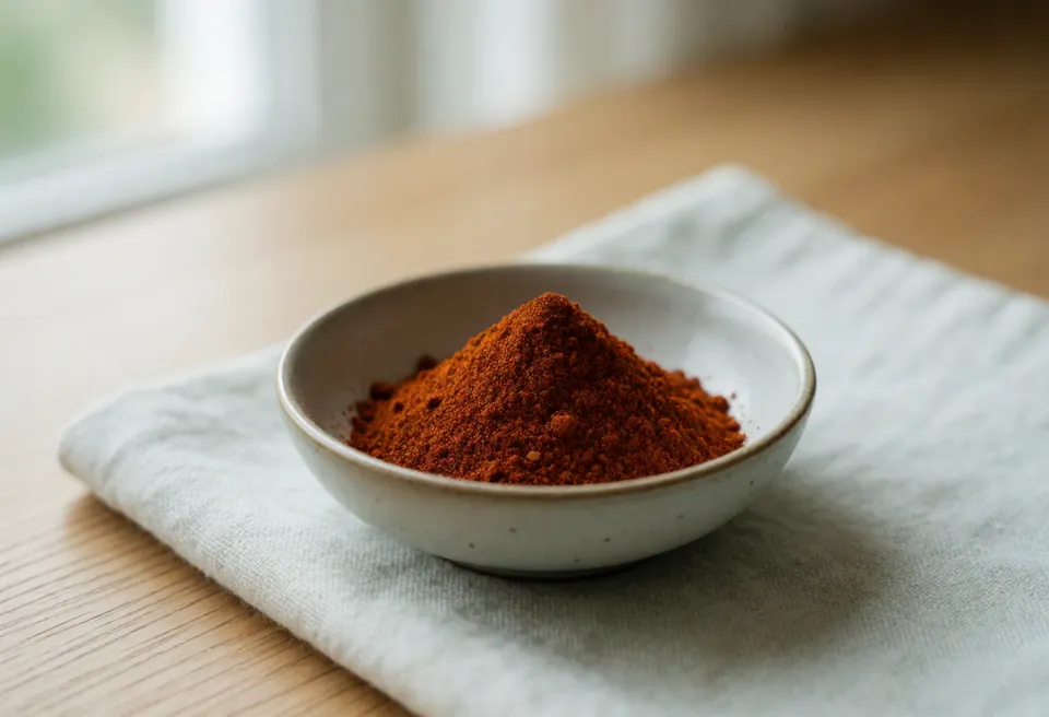 Røget paprika: foto af ingrediensen