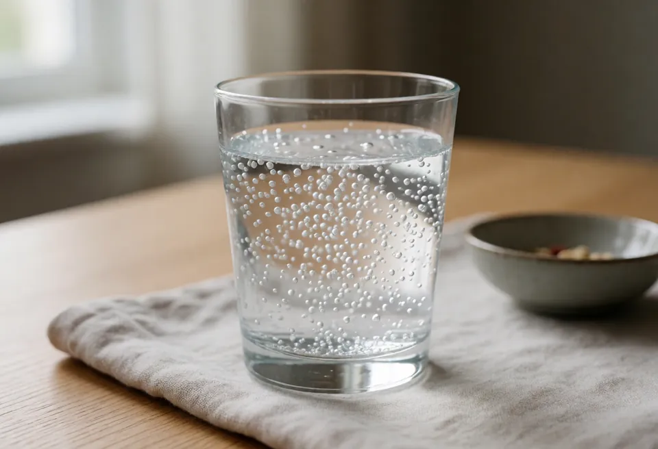 Acqua frizzante: foto dell'ingrediente