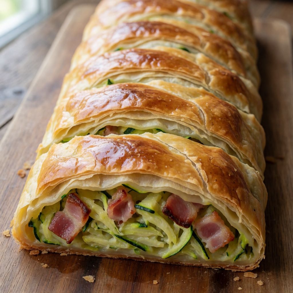 Штрудель з кабачками