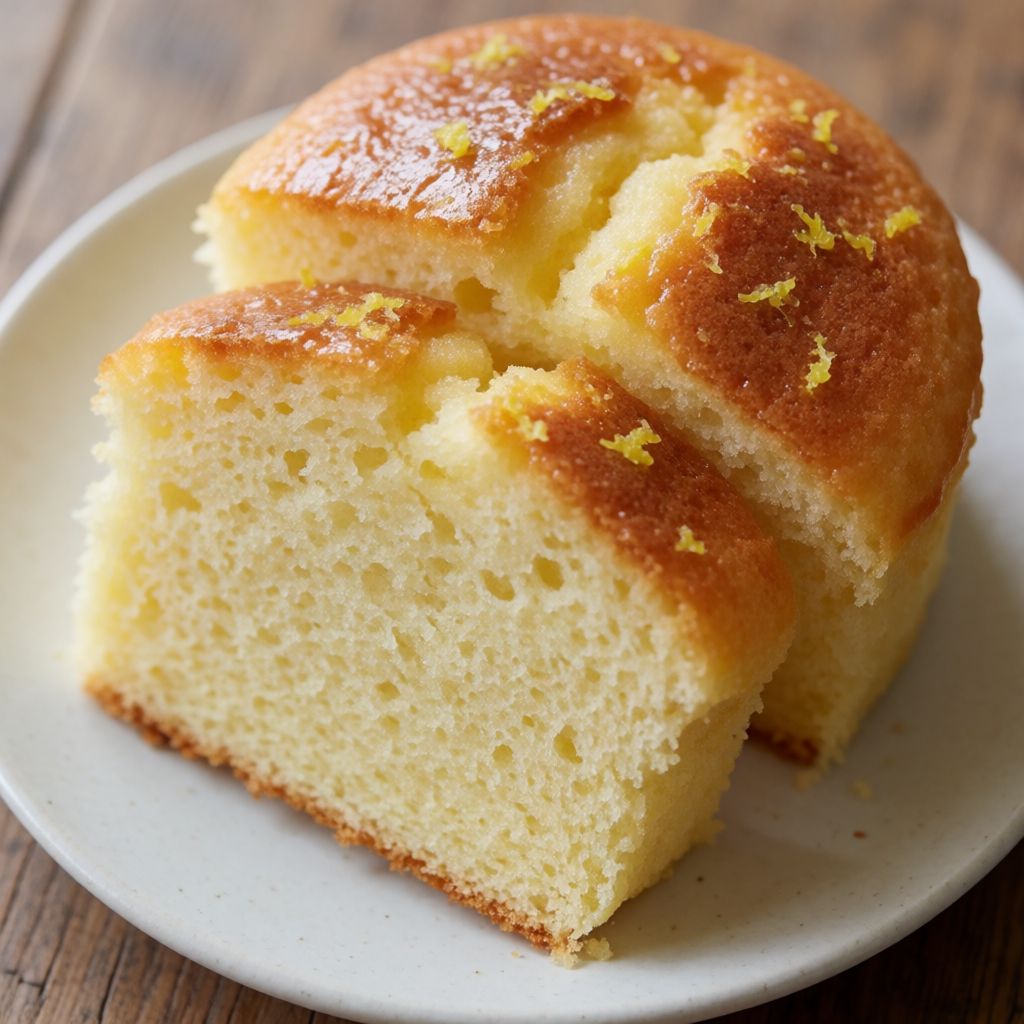 Торт лимонний без масла
