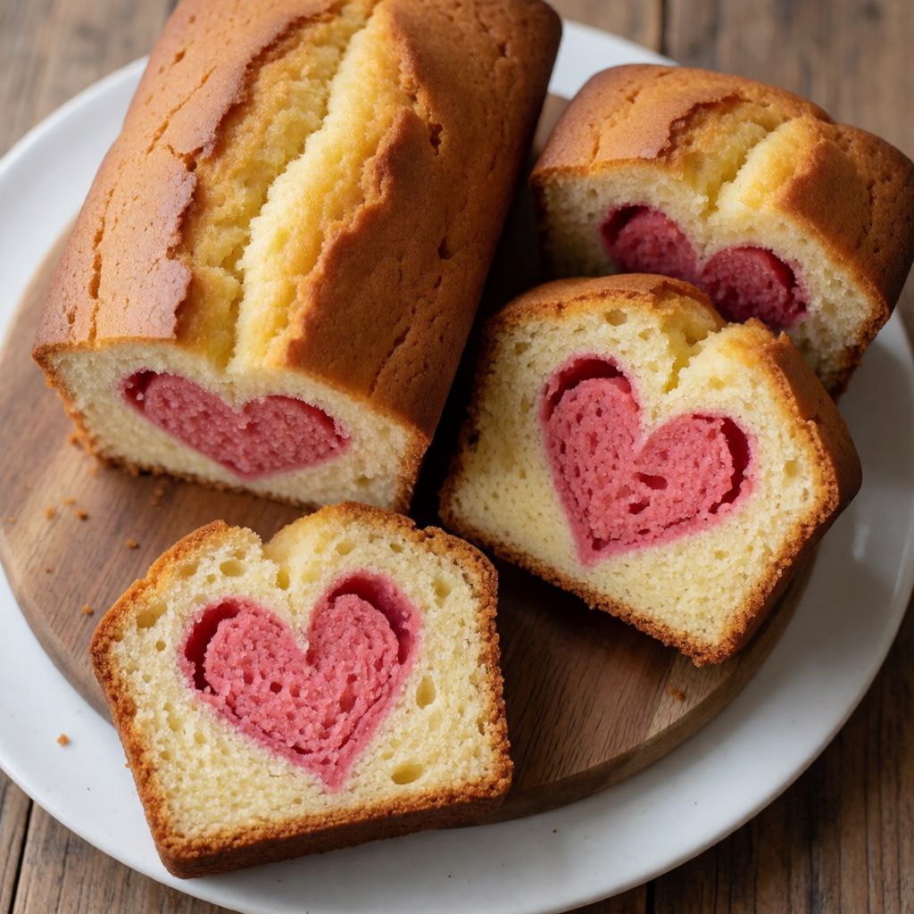 Плюмкейк із сердечком
