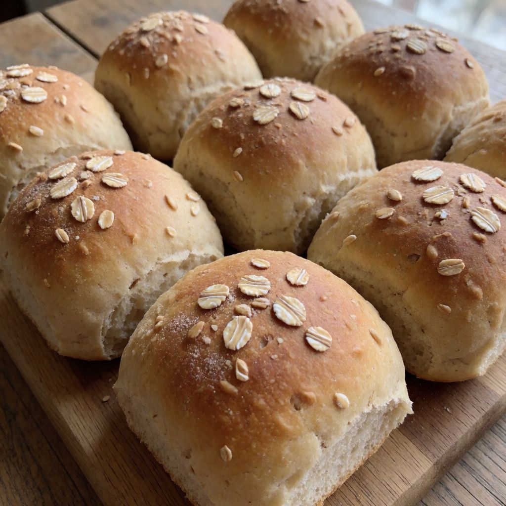 Булочки з мюслі
