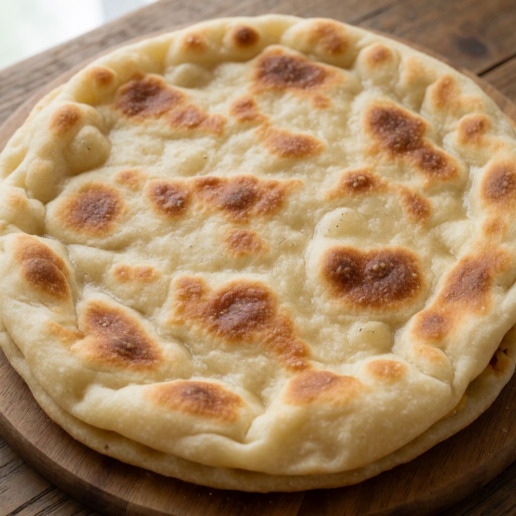 Фокачча на сковороді з начинкою
