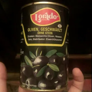 Lorado Pitted Olives Tin 300g — photo 5