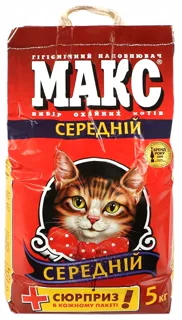 Hygienic cat litter medium 5kg — photo 2