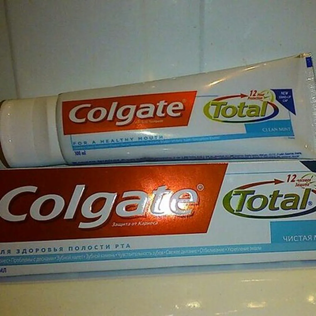 Зубна паста Colgate-Palmolive, Kytai Total 12 Чиста м'ята 100 мл