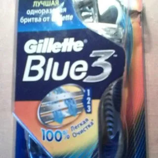 Gillette Blue 3 Disposable Razor 6pcs — photo 4