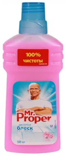 Mr.proper Floor and Wall Cleaner Cleanliness and Shine Rose 500ml — photo 6