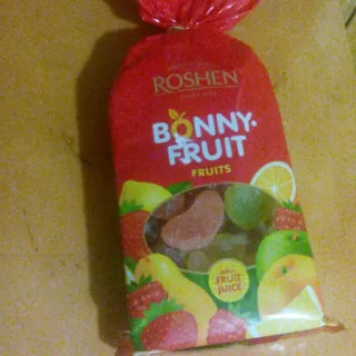 Roshen Bonny Fruit Jelly Candies 250g — photo 2