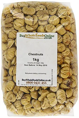 Каштани сушені 1 кг Buy Whole Foods Online Ltd.