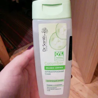 Dr. Sante Cucumber Antibacterial Mattifying Toner 200ml — photo 3