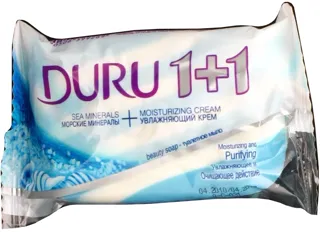 Duru Cream Soap 1+1 Sea Minerals 90g — photo 2
