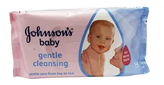 3 x Johnsons Baby Soft Cleansing Original Wipes 56 — photo 2