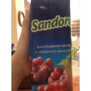 Sandora Red Grape Nectar 1L — photo 9