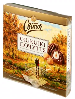 Sweet Feeling Hazelnut Candies 194g Box — photo 2