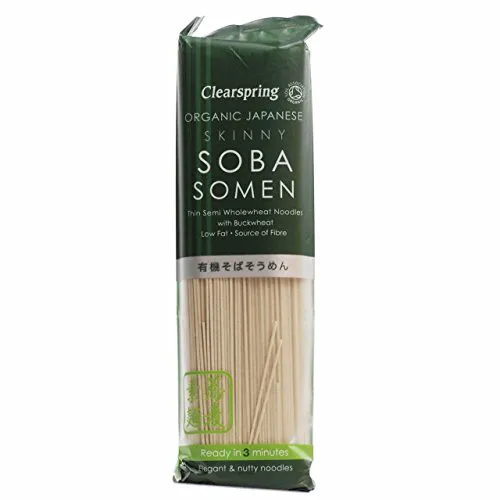 Clearspring OG Slim Soba Somen Noodles | 200g | 4 Pack