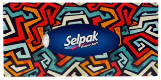 Selpak Standard Paper Napkins 21.5x21.5cm 50pcs — photo 7