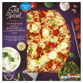 ASDA Extra Special Stonebaked Buffalo Mozzarella & Cherry Tomato Pizza