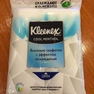 Kleenex Cool Menthol Wet Wipes 15 — photo 5