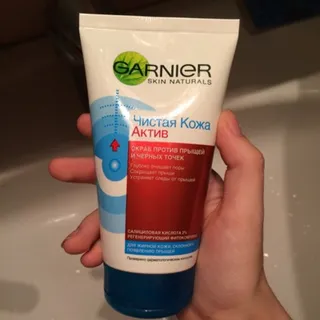 Garnier Clean Skin Active Anti-Acne Facial Scrub 150ml — photo 9