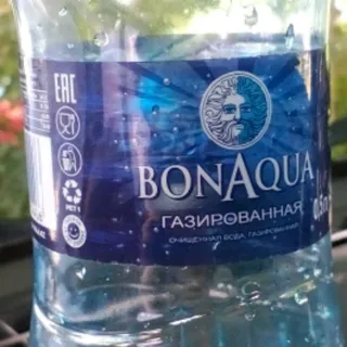 Bonaqua Mineral Water Strong Sparkling Plastic Bottle 0.5L — photo 2
