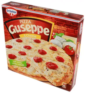 Dr. Oetker Giuseppe 4 Cheese Frozen Pizza 335g — photo 2