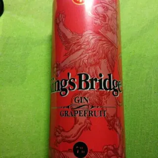 King's Bridge Gin & Grapefruit 7% Low-alcohol Drink 0.5l Can — photo 5