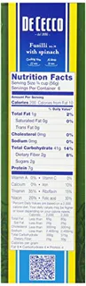 De Cecco Fusilli with Spinach, 12 oz (12 pack) — photo 2