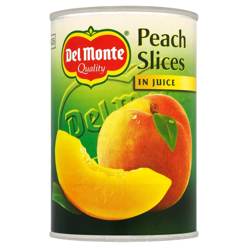 Del Monte скибочки персика у соку 12 х 415г