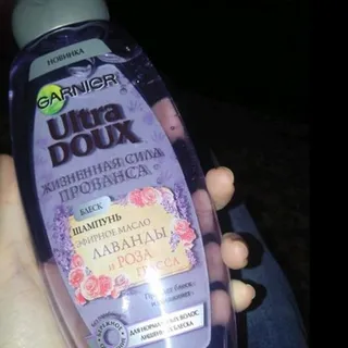 Garnier Ultra Doux Provence Lavender and Rose Shampoo for Normal Hair 400ml — photo 3