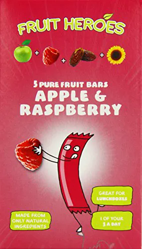 Fruit Heroes яблуко і малина 5 пак 100 г