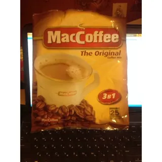MacCoffee Coffee Drink 3-in-1 Original Instant Sticks 25x20g — photo 2
