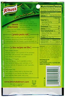 Knorr Pasta Pesto Sauce Mix, 0.5 oz (12 pack) — photo 8