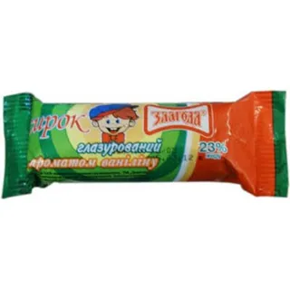 Zlagoda glazed vanilla curd cheese 23% 36g — photo 4
