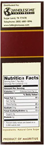 Billingtons Unrefined Sugars Карамельний патоковий цукор, 16 унцій, пак 10