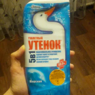 Toilet Duck Gel Hygiene and Whiteness Sea Freshness for Toilet 500ml — photo 2